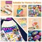 Fabric Markers for Clothes 24 Colors Set Acrylic Canvas Markers, Dual Brush Tip Markers for Coloring Markers No Bleeding, DIY Tooli Art Acrylic Paint Pens for Rock